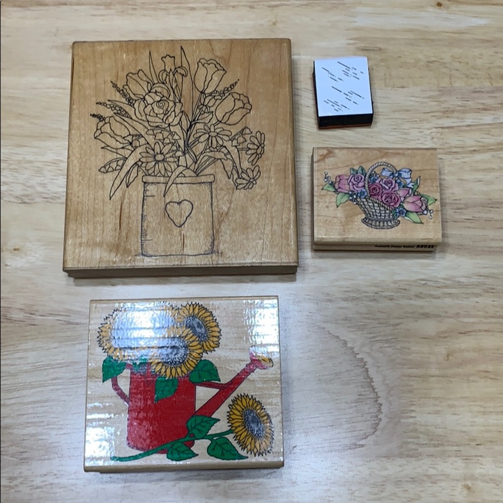 4 stamp set